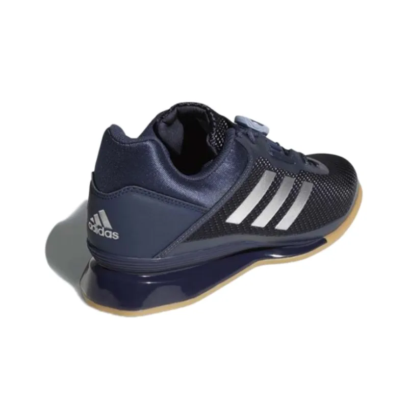 Adidas Leistung 16 2.0 Weightlifting Wear-Resistant Low-Top Training Shoes Men's Blue-3