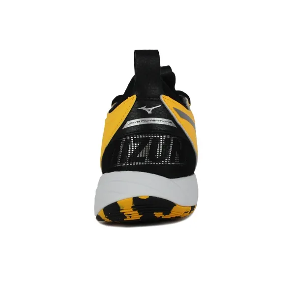 Mizuno Wave Momentum 2 'White Yellow'-3