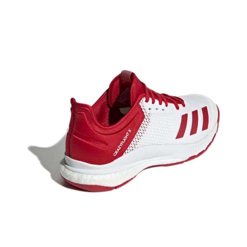 Adidas Crazyflight X 3 White/Red Women's-3