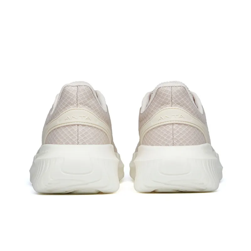 Anta Cushioned Anti-Slip Wear-Resistant Breathable Lightweight Low-Top Training Shoes Men's Muddy Sandy Gray-3