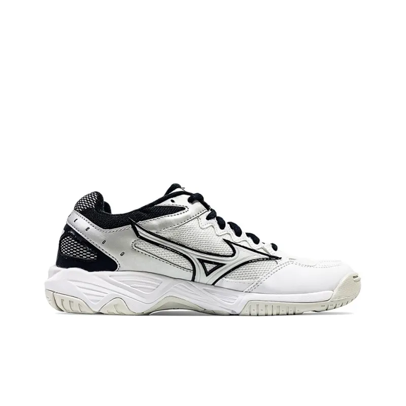 Mizuno Training Shoes Unisex Low Top White Gray Silver-1