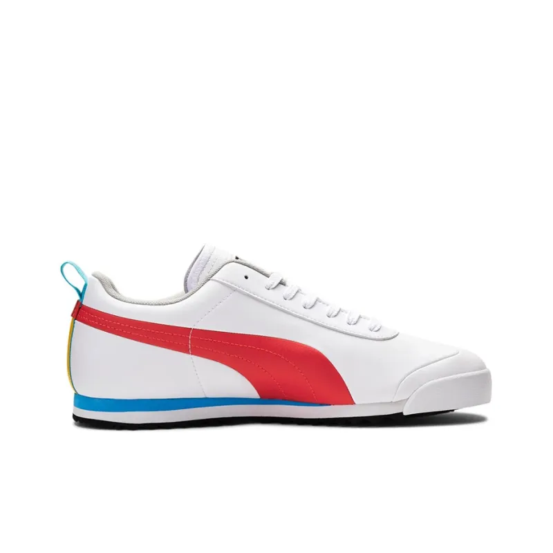 PUMA Roma Training Shoes Men Low-Top White/Red/Blue-1