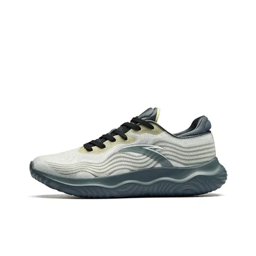 ANTA Variety Training Collection Training Shoes Men Low Top Ivory White/Toffee Yellow/Gray