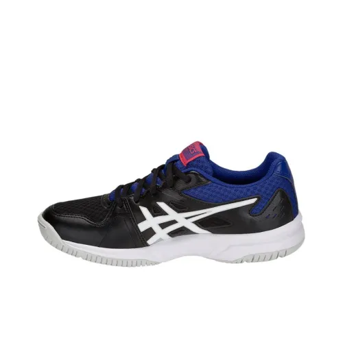 Asics Upcourt 3 Running Shoes Black/Blue Women's