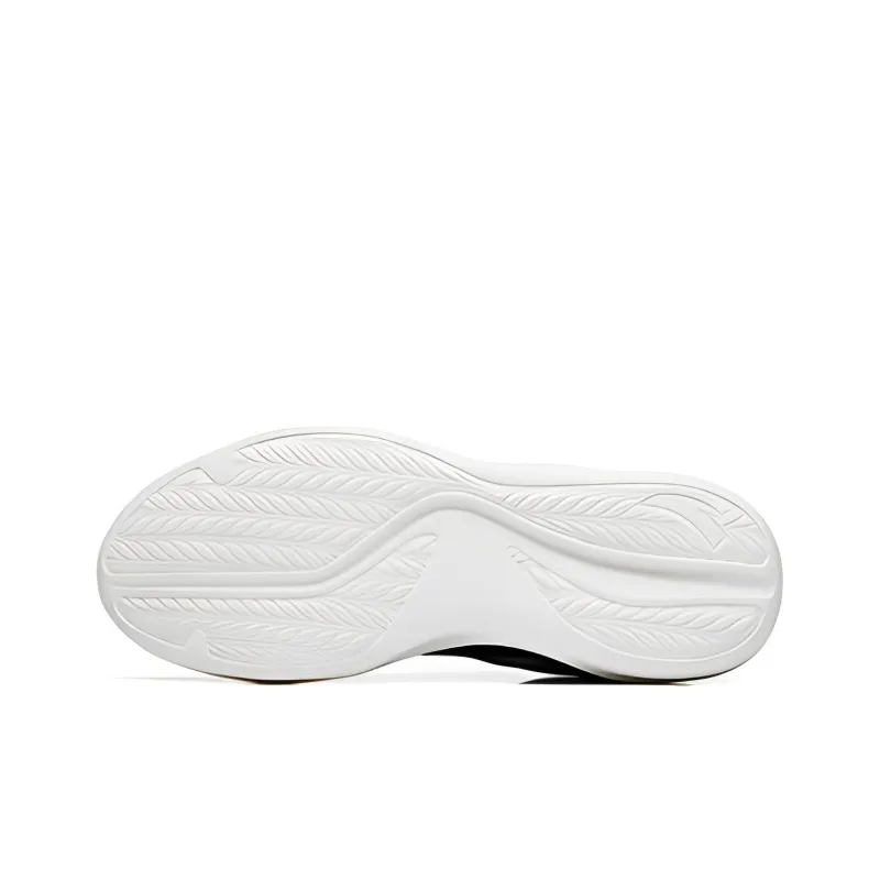 Anta Shenxi Cushioning Slip Resistant And Abrasion Resistant Low Top Training Shoes Men's Black White-4