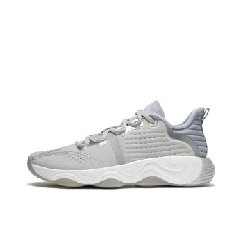 LiNing Wujie Cushioned Anti Slip And Wear Resistant Lightweight Low Top Training Shoes Women's Microcrystalline Gray