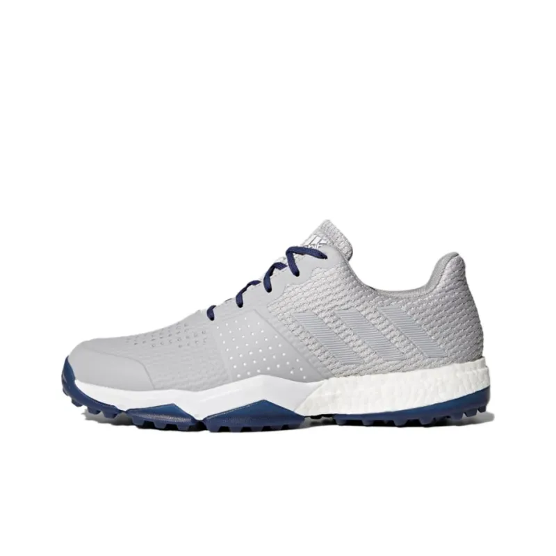 Adidas Adipower S Boost 3 Wear-Resistant Low-Top Training Shoes Men's Gray Blue-0