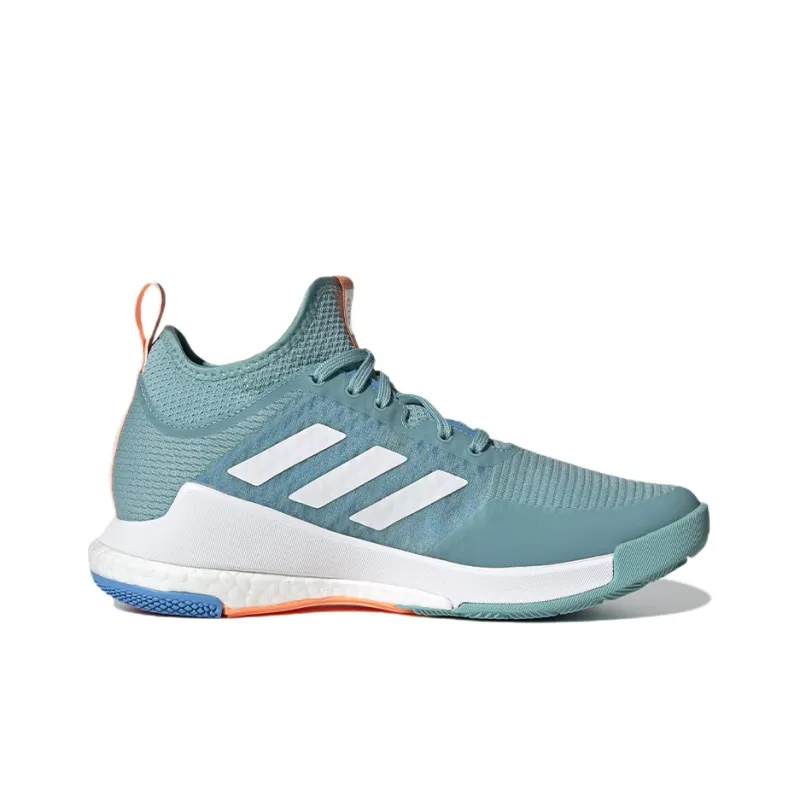 Adidas Crazyflight Volleyball Training Shoes Women's Mid Top Blue-1