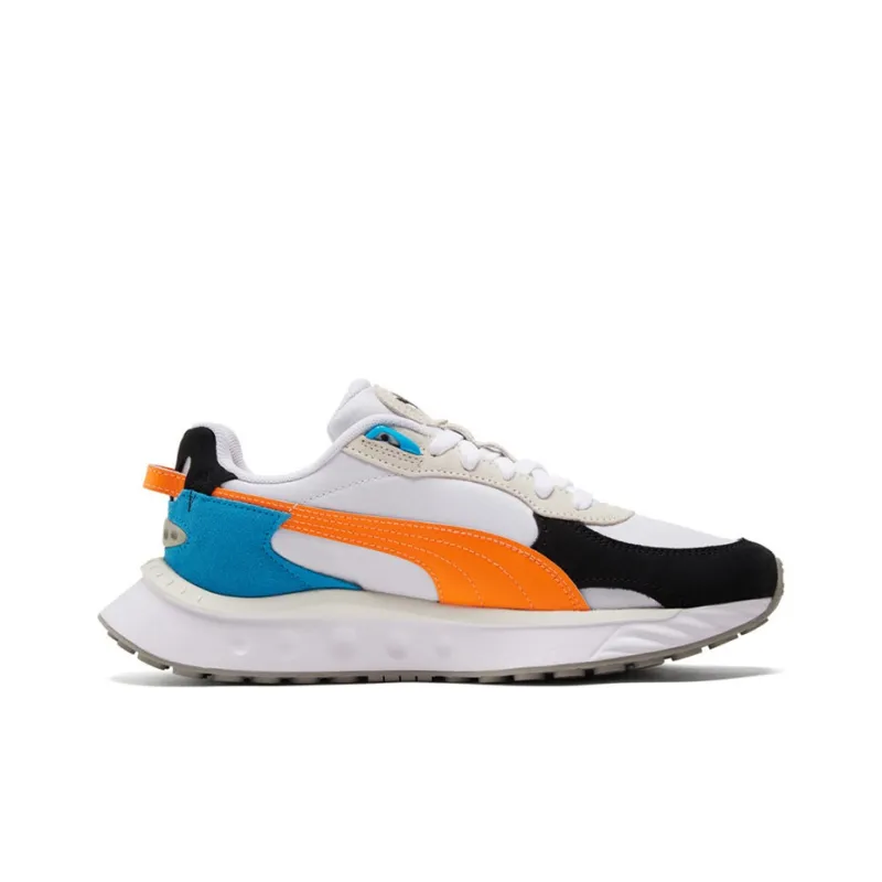 PUMA Wild Rider 'Rollin' White Orange Glow'-1