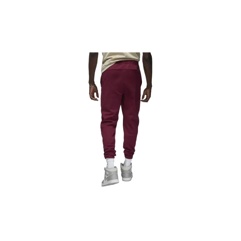 Jordan Knitted Sweatpants Men Burgundy-1