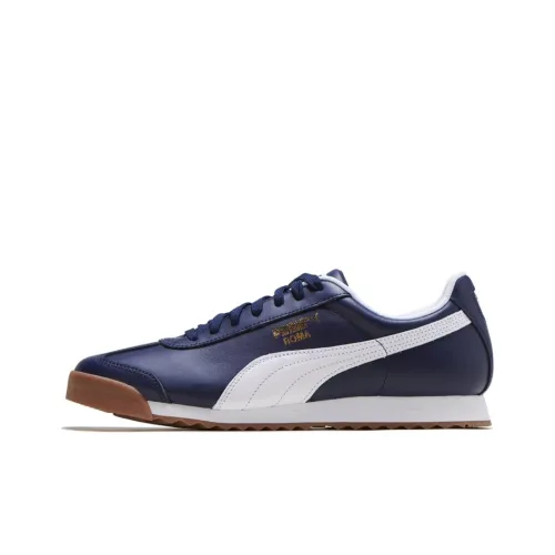 PUMA Roma Training Shoes Men Low-Top Blue