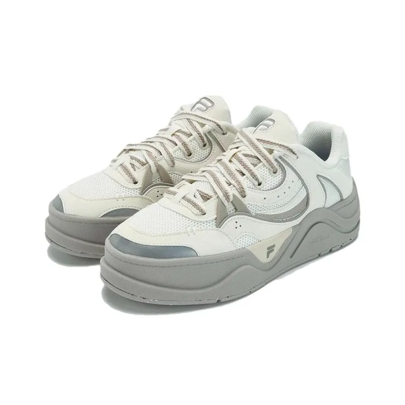 FILA FUSION 50 50 Skate Shoes 'White Grey' Women's-2