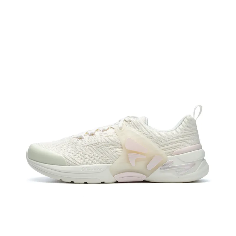 FILA Mind 5 Slip Resistant Breathable Low Top Training Shoes Women's Tofu White-0