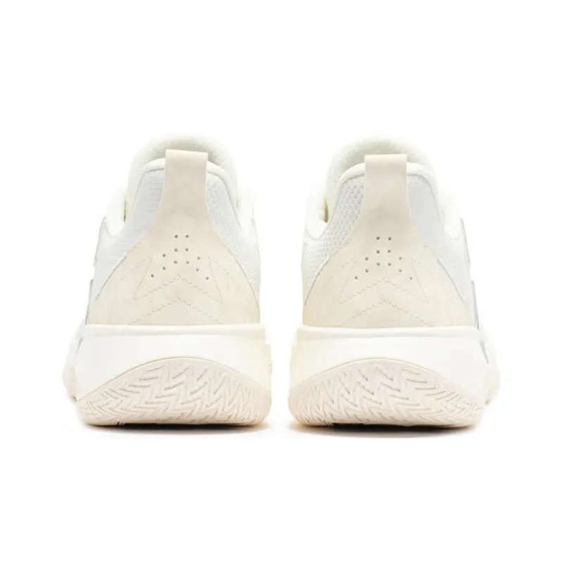 361° Big3 3.0 Team Cushioning Abrasion Resistant Breathable Low Top Basketball Shoes Men's White Gray-3