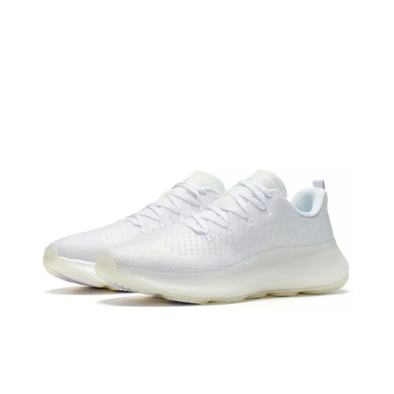 LiNing Wujie 4 Cushioning And Breathable Low Top Training Shoes Women's White-2