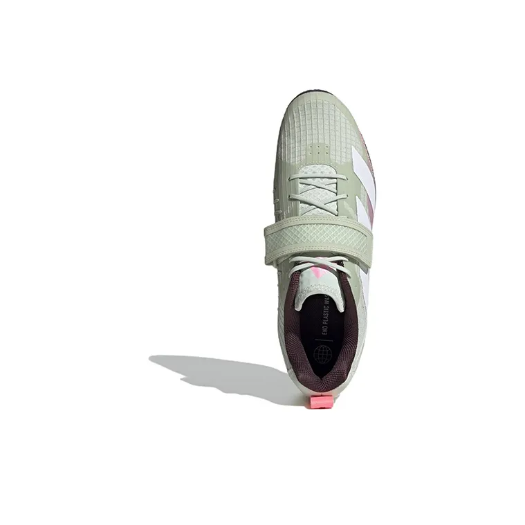 Adidas Adipower 3 Linen Green Cloud White Beam Pink-4