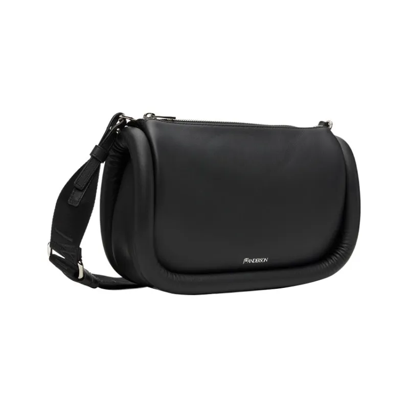 JW Anderson Logo Detailed Zipped Shoulder Bag-2