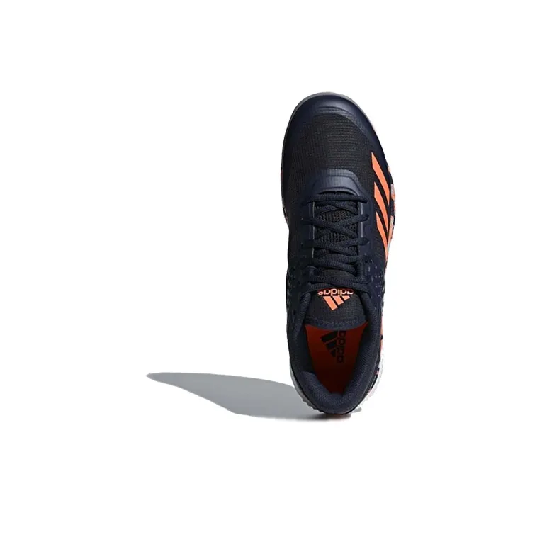 Adidas Crazyflight Volleyball Wear-Resistant Slip-Resistant Low-Top Training Shoes Men's Blue Orange-4