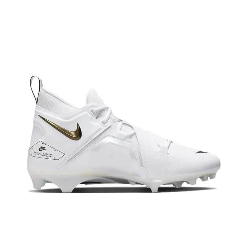 Nike Alpha Menace Pro 3 'White Black Gold'-1