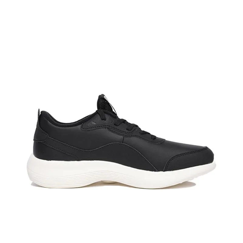 Anta Cushioning Anti Slip And Wear Resistant Low Top Training Shoes Men's Black White-1