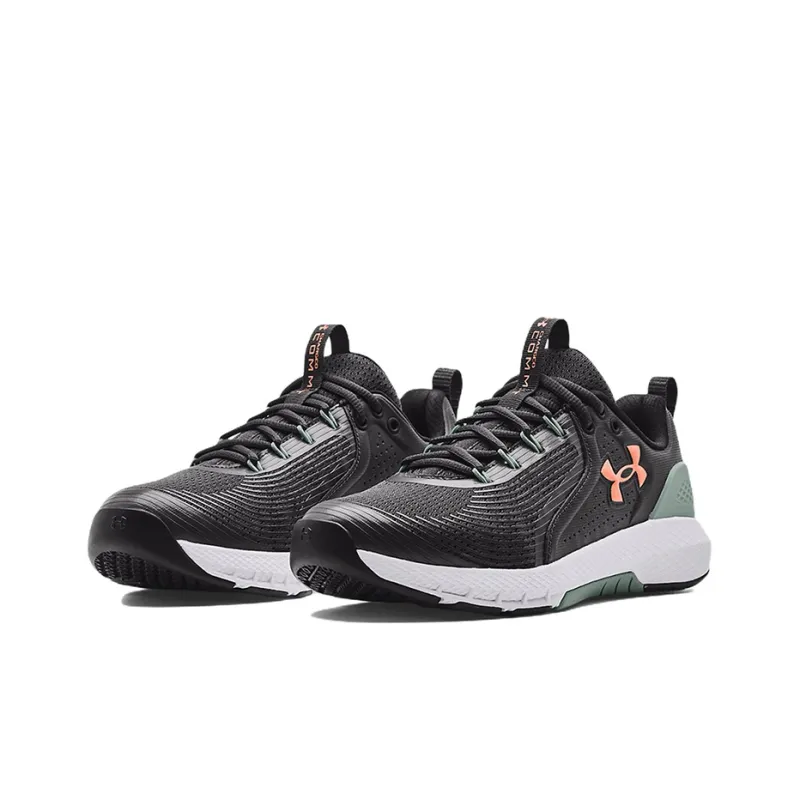 Under Armour Charged Commit Training Shoes Men Low-Top Black/Green/Orange-2