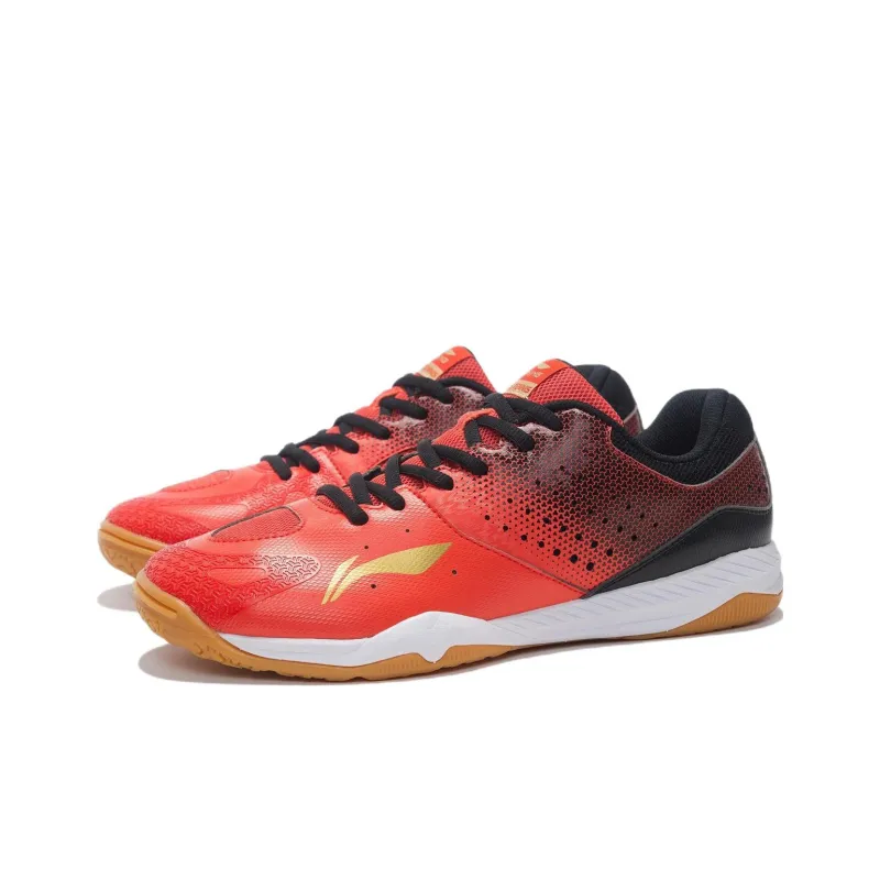 LiNing Kirin TD Cushioning Anti-Slip And Wear-Resistant Low-Top Training Shoes Men's Red-2