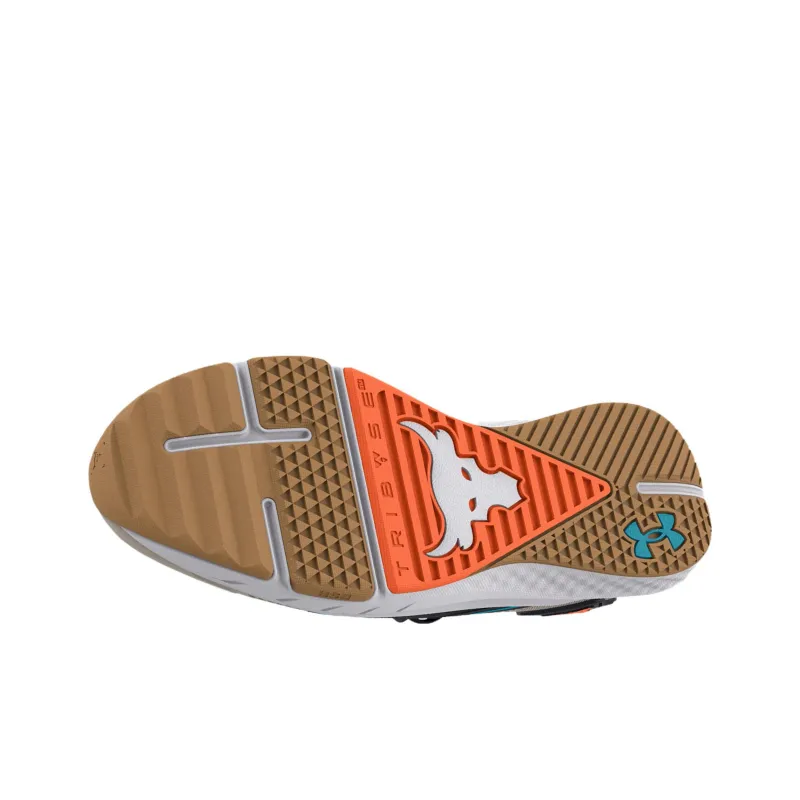 Under Armour Project Rock Bsr 3 'Grey Matter Orange'-4
