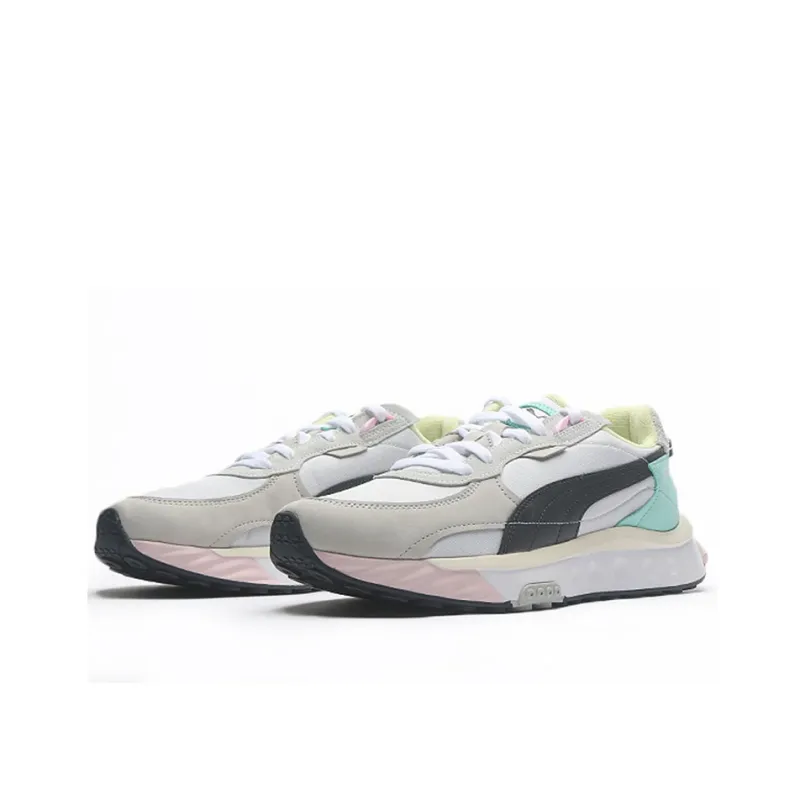 PUMA Wild Rider Layers Layers White Ebony-2