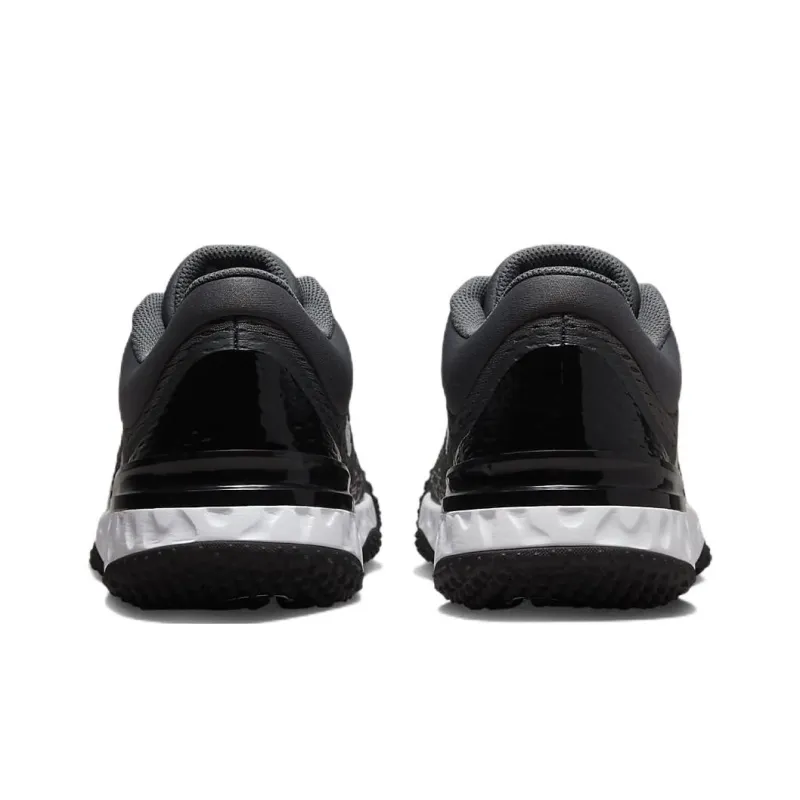 Nike Alpha Huarache Elite 4 Tf 'Black White'-4
