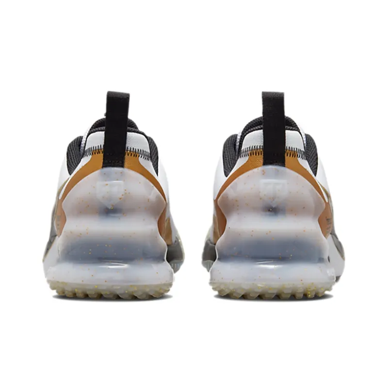 Nike Force Zoom Trout Ltd Tf 'White Metallic Gold'-4