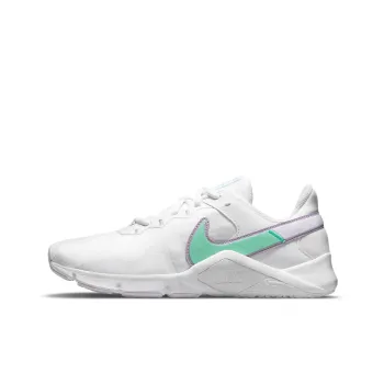 Nike Legend Essential 2 White Green Glow Women's