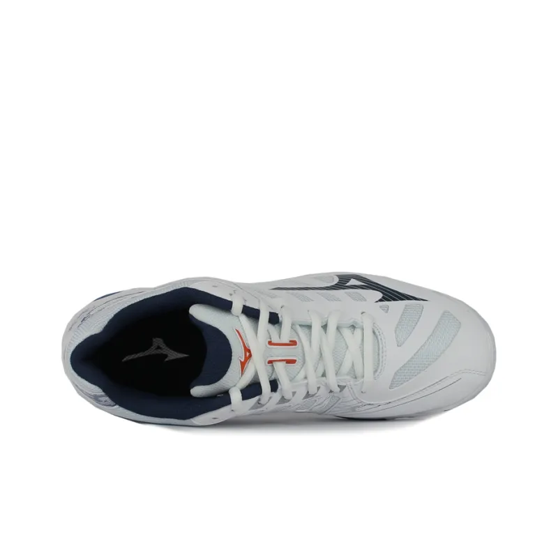 Mizuno Wave Voltage 'White Navy Blue'-2