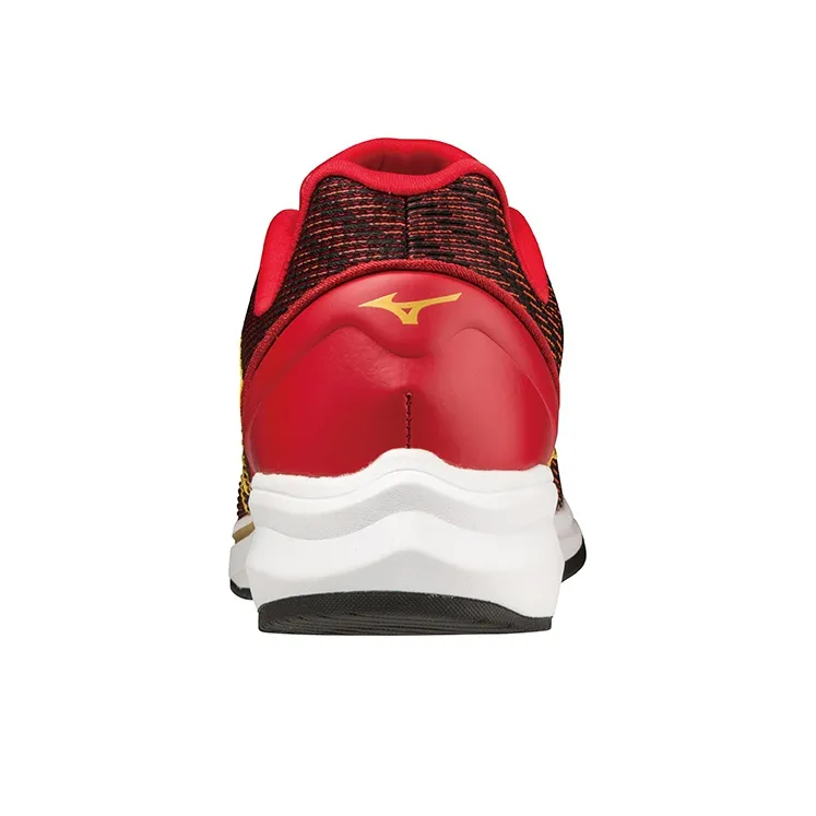 Mizuno Wave Lightrevo Anti-Slip And Wear-Resistant Breathable Low-Top Training Shoes Men's Red Gold-3