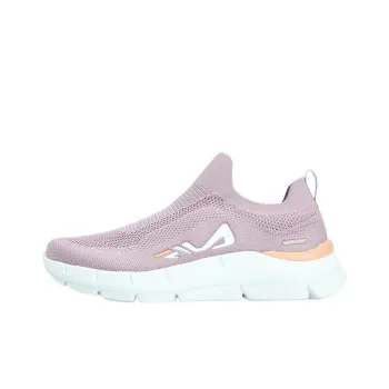 FILA Sock Anti Slip Wear Resistant Low Top Training Shoes Women's Pink