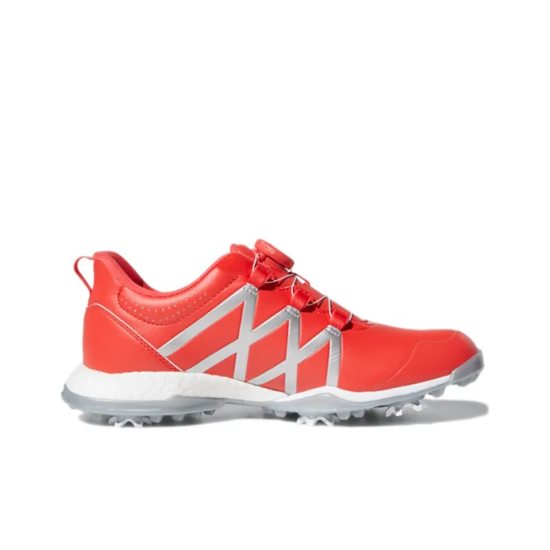Adidas Adipower Boost Boa Low-Top Slide Slippers Women's Red Gray-1