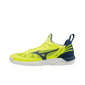 Mizuno Wave Luminous Unise Volleyball Training Shoes Unisex Yellow Blue