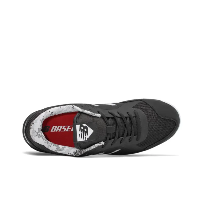 New Balance 4040 V4 Anti-Slip Wear-Resistant Low-Top Training Shoes Men's Black White-2