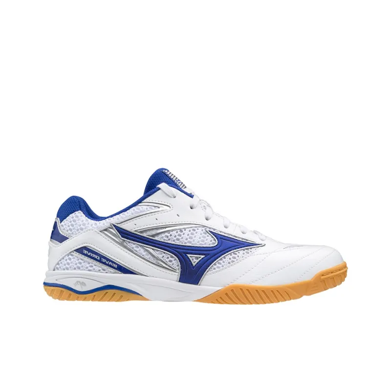 Mizuno Wave Drive 8 Low-Top Training Shoes Unisex White Blue-1