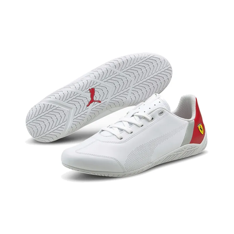 PUMA Scuderia Ferrari X Ridge Cat 'White Rosso Corsa'-4
