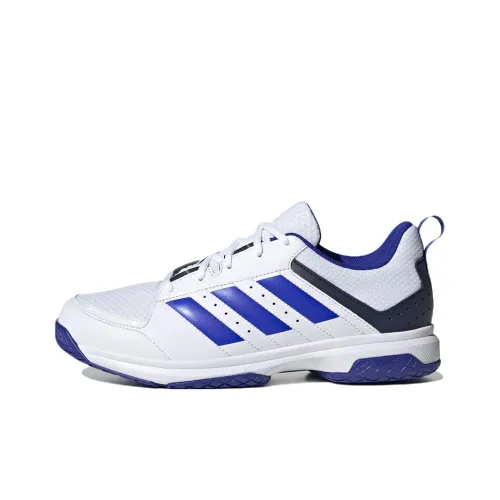 Adidas Ligra 7 Training Shoes Unisex Low-Top White/Blue