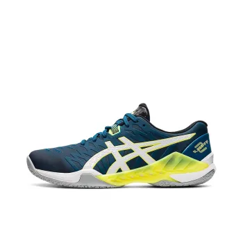 Asics Blast FF 2 Anti-Slip Wear-Resistant Low-Top Training Shoes Men's Navy Blue White