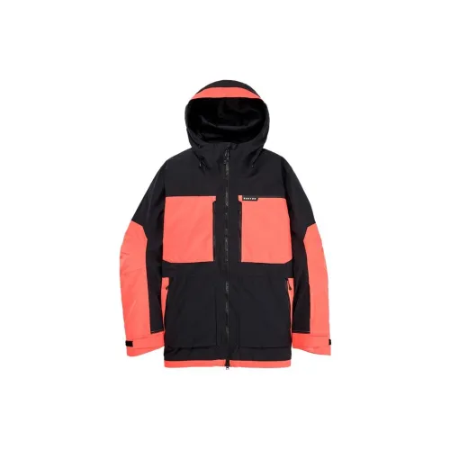 BURTON Ski Tops Men Lemon Orange