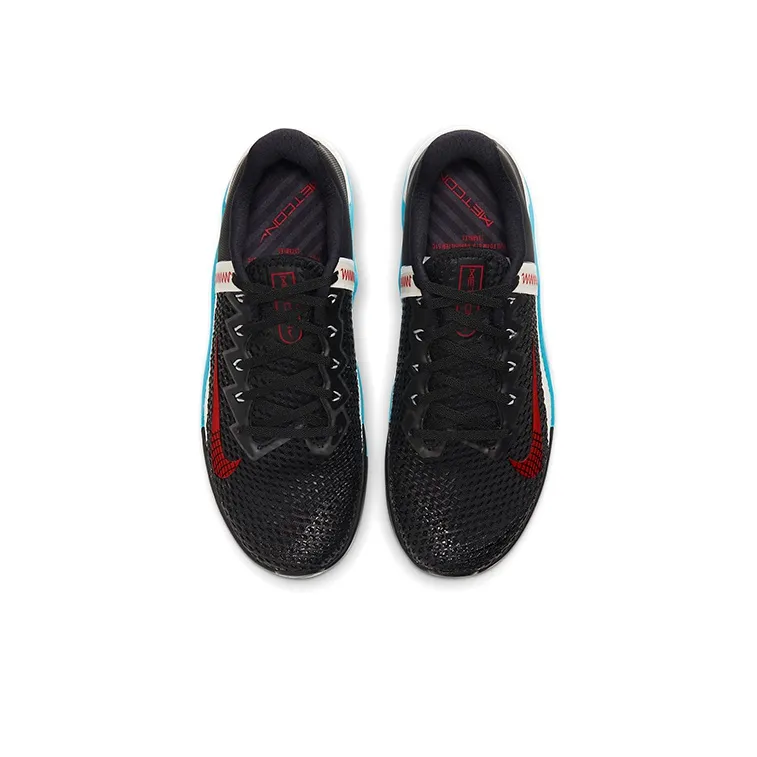 Nike Metcon 6 Black Light Blue Fury-3