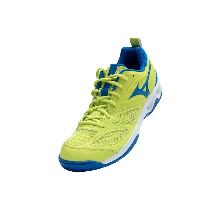 Mizuno Dynablitz Cushioning Wear Resistant Low Top Training Shoes Unisex Green Blue White-1