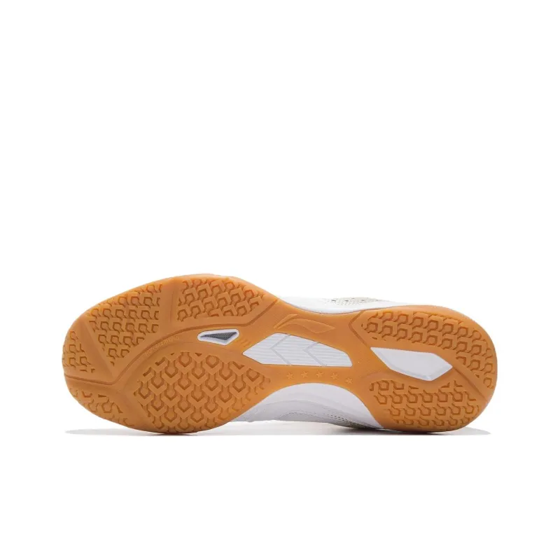 LiNing Slip-Resistant Low-Top Training Shoes Men's White-6