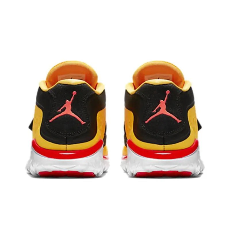 Jordan Flight Flex Trainer 2 Cushioning, Slip Resistant, And Abrasion Resistant Low Top Training Shoes Men's Yellow-4