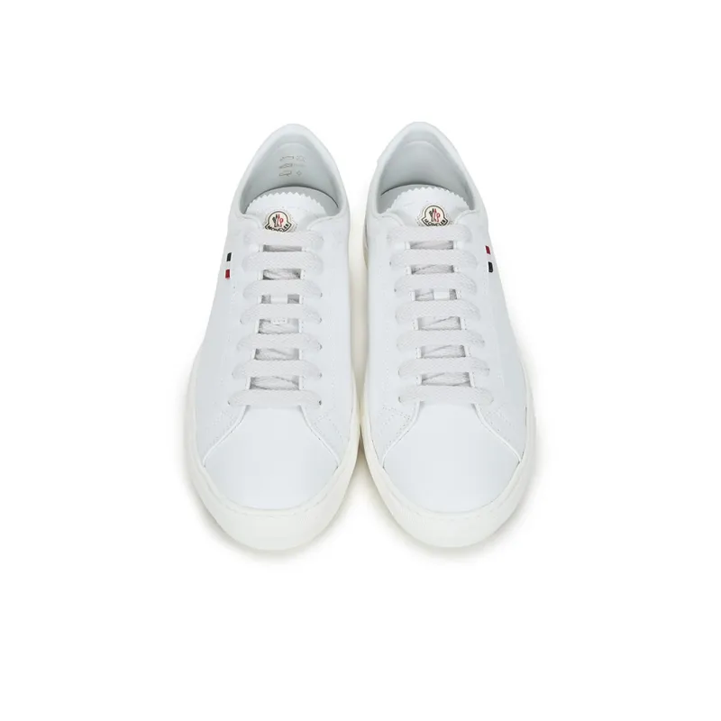 Moncler NEW MONACO Stylish Skateboarding Shoes Men's White-3
