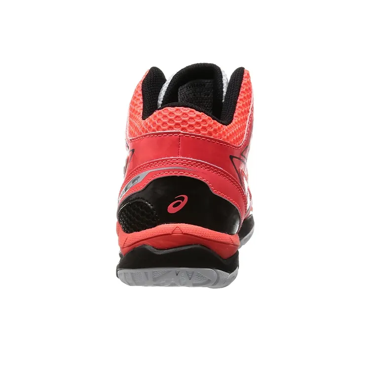Asics Gel-V Swift Cv Mt Wear-Resistant Mid-Top Training Shoes Men's White Pink-3