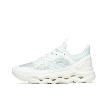 Anta Energy Ring Cushioning Anti Slip And Wear Resistant Low Top Training Shoes Women's White Blue