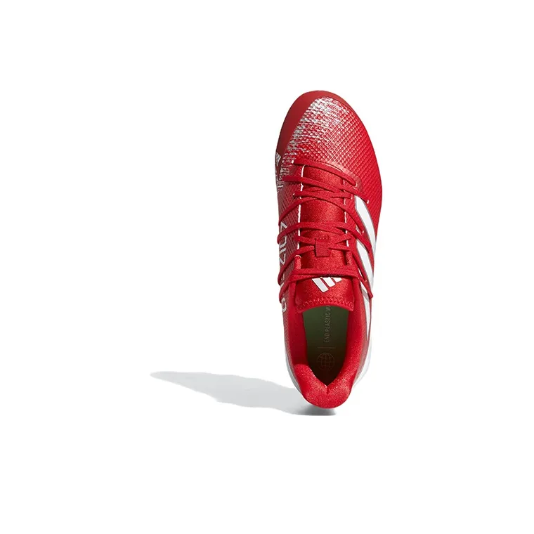 Adidas Adizero Afterburner 8 Cleats 'University Red'-3